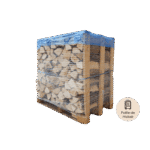 Palette de 1st de bois de chauffage en 33cm spécial poêle de masse - sec séchoirs - prêt à l'emploi - résineux/feuillus