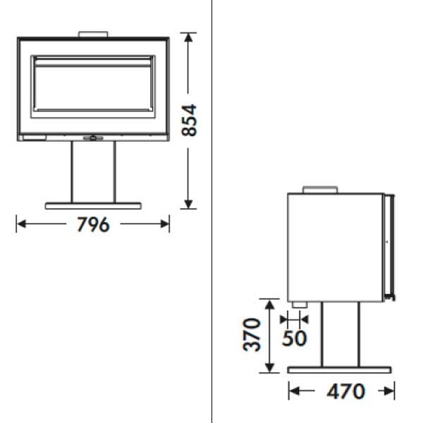 PANADERO POÊLE À BOIS MAJA ECODESIG – Image 4