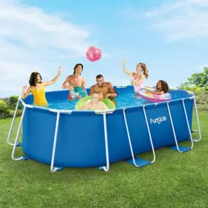 Piscine tubulaire ovale FunSicle Activity 4,24 x 2,50 x h.1,00m