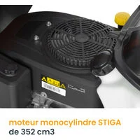 STIGA Estate 384 M – Tracteur tondeuse thermique – Image 5