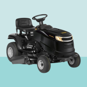 Tondeuse autoportée ALPINA à éjection latérale