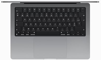 Apple 2023 MacBook Pro Ordinateur Portable avec M3, CPU 8 cœurs, GPU 10 cœurs : écran Liquid Retina XDR 14,2 Pouces, 8 Go de mémoire unifiée, 512 Go de Stockage SSD; Gris sidéral – Image 2