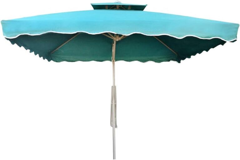 TEmkin Parasol de Jardin, Parasol Roma Décalé pour Patio, Parasol Pare-Soleil avec Base Croisée Protection Solaire pour Extérieur/Jardins/Balcon/Patio Parasol de Jardin…
