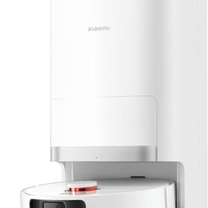 Xiaomi Robot Vacuum X20+ Aspirateur Robot, Station Tout-en-Un (Puissance d’aspiration de 6000 Pa ; 140 Min autonomie ; autonettoyage, vidage, séchage et Remplissage d’eau ;…